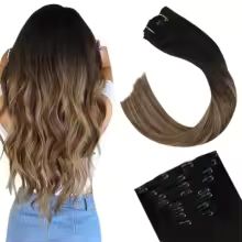 Hårförlängningar i 100% Remy Human Hair – Enkel applicering & naturligt resultat
