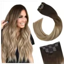 Hårförlängningar i 100% Remy Human Hair – Enkel applicering & naturligt resultat