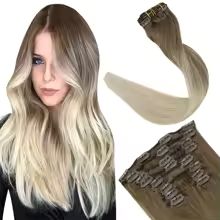 Hårförlängningar i 100% Remy Human Hair – Enkel applicering & naturligt resultat