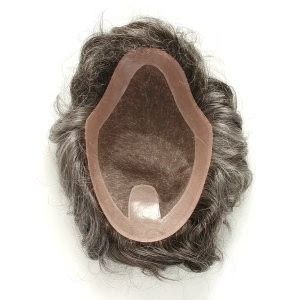 Toupé Medium 16 × 23 cm – Naturligt hårfäste, modern design & maximal komfort