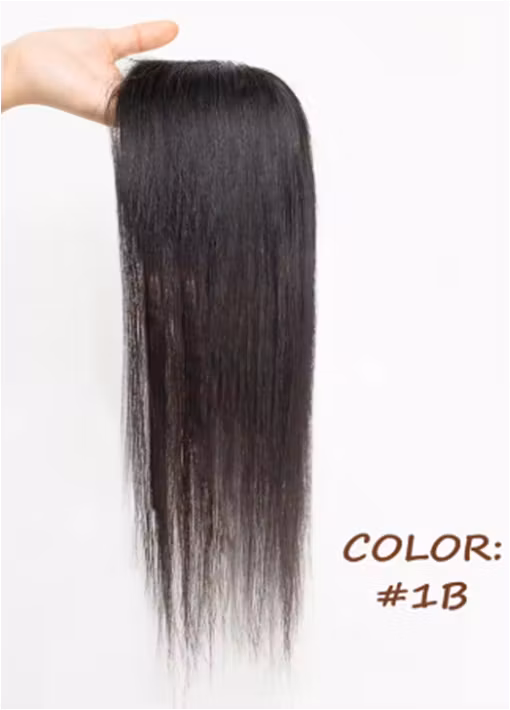 Hair Topper 3x4 inch – Fylligare, friskare och mer harmoniskt hår i 100 % äkta Remy hår