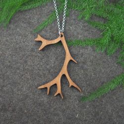 HALSBAND RENHORN TRÄ
