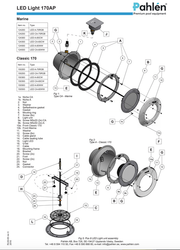 633320 - LED-lampa 170AP-60WW (1st) - (Nr: C 15)