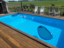 Pool Liner Enfärgad Blå
