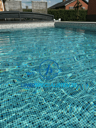 Pool Liner Svart Mosaik