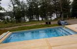 Pool Liner Enfärgad Ljusgrå