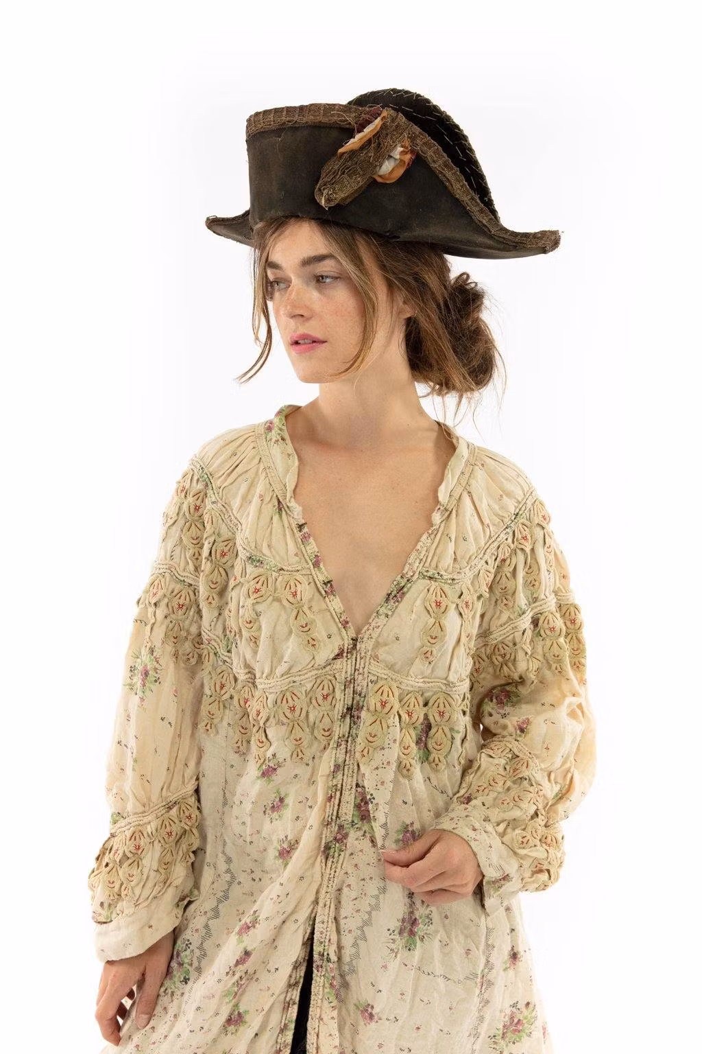 Linen Albertine Opera Coat