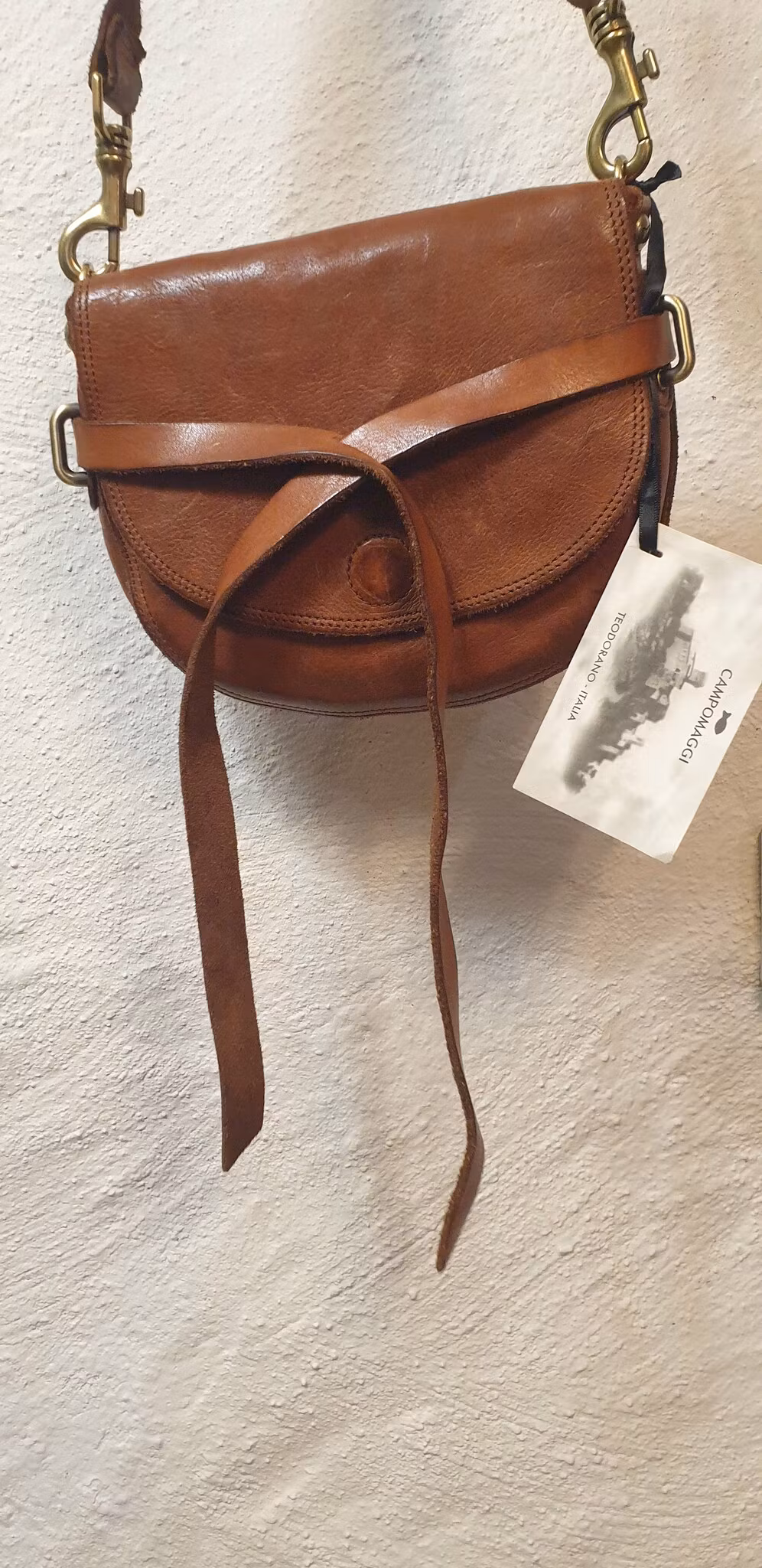 Väska i cognac