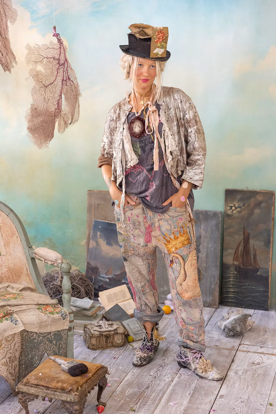Wallpaper Miner Denims | Color: Emma
