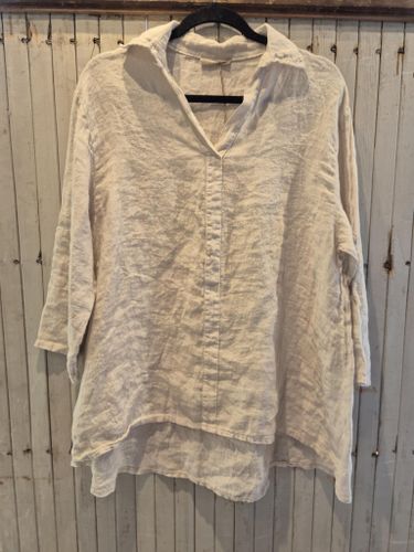 Dräng skjorta beige