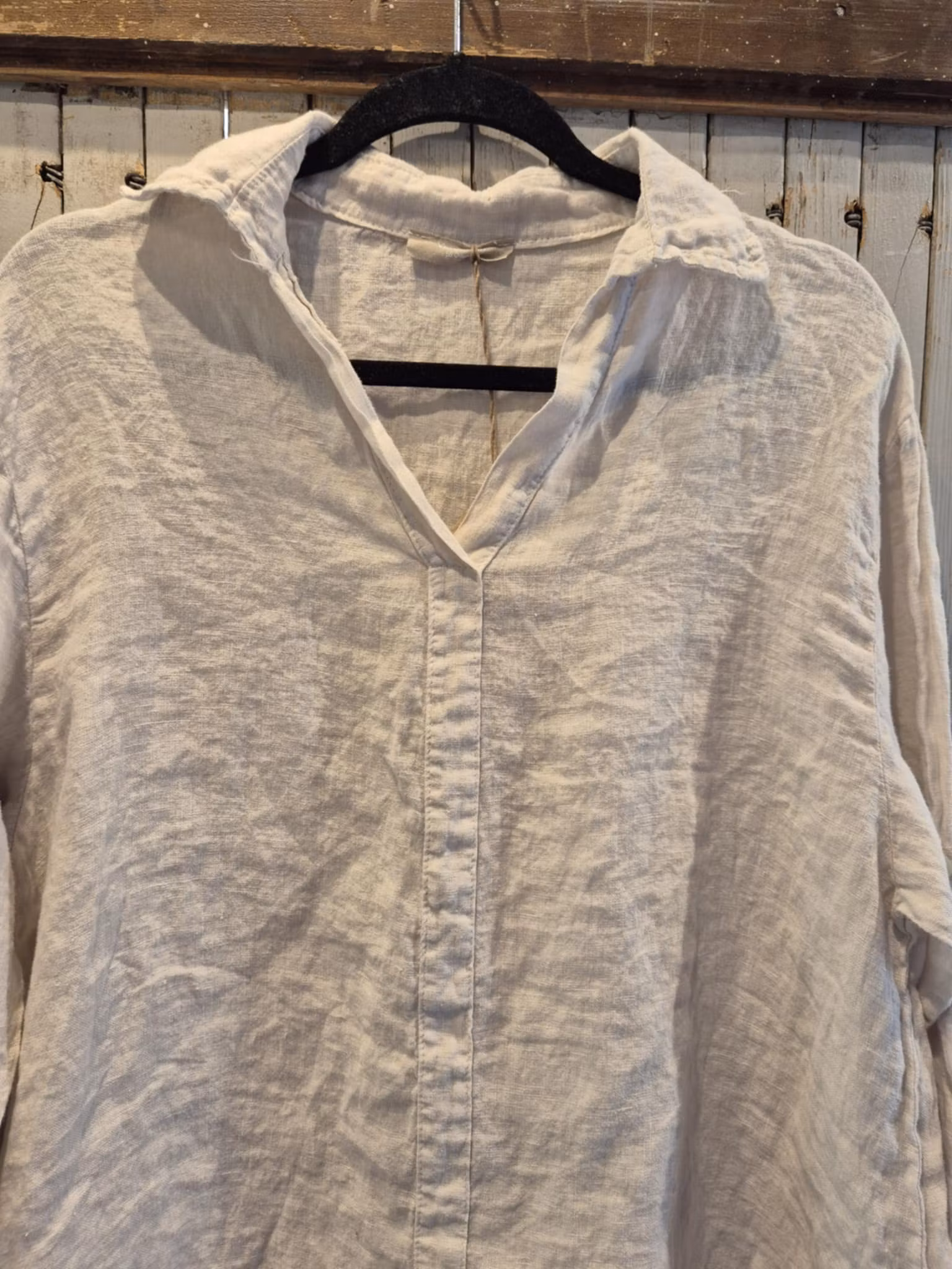 Dräng skjorta beige