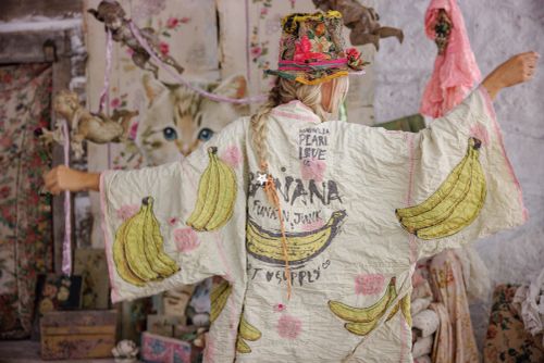 Banana Funk N Junk Kimono
