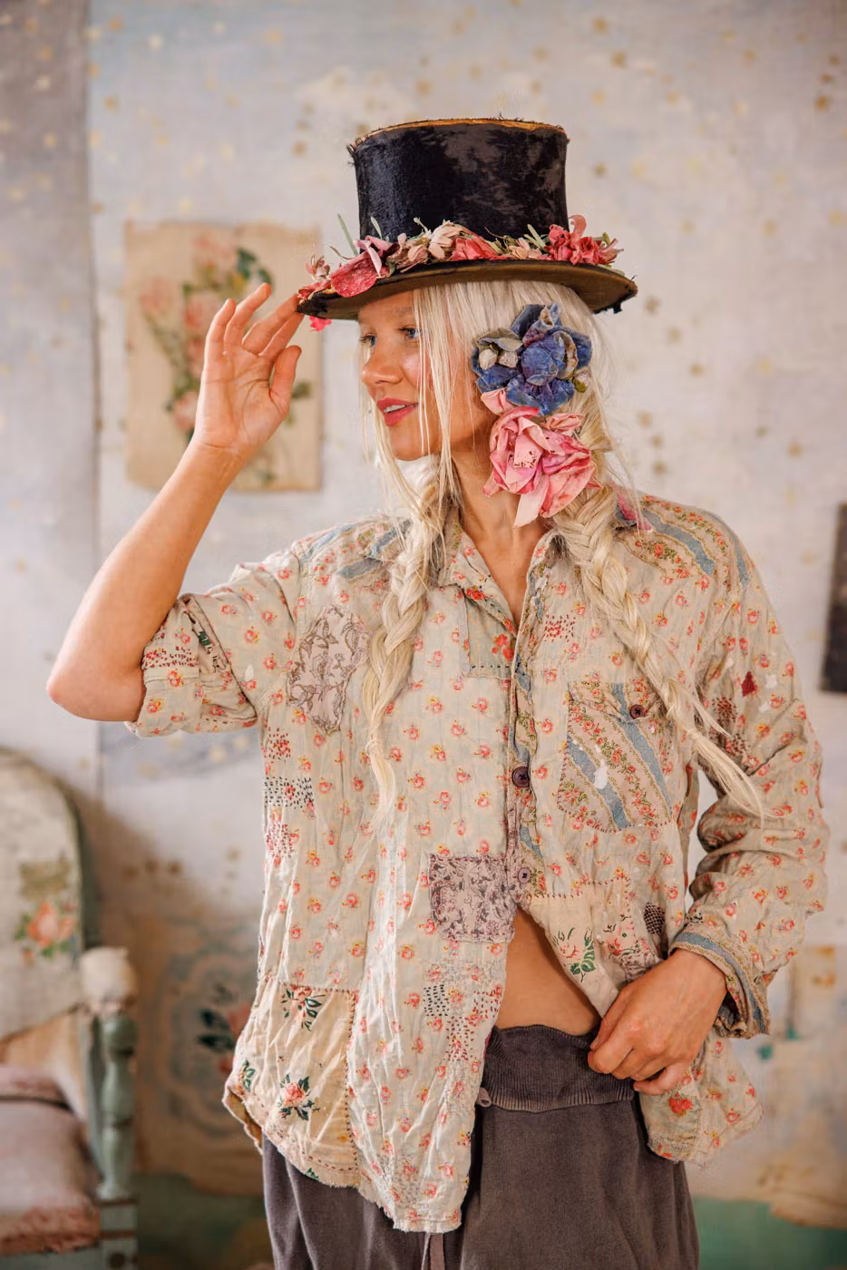 Kelly Western-skjorta