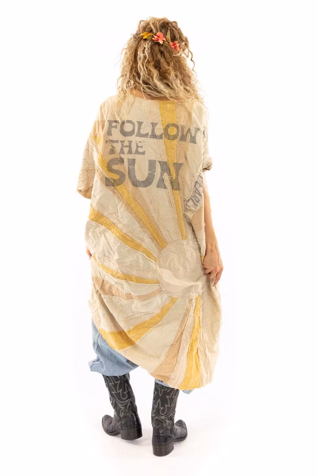Följ Solen Artist Smock Klänning
