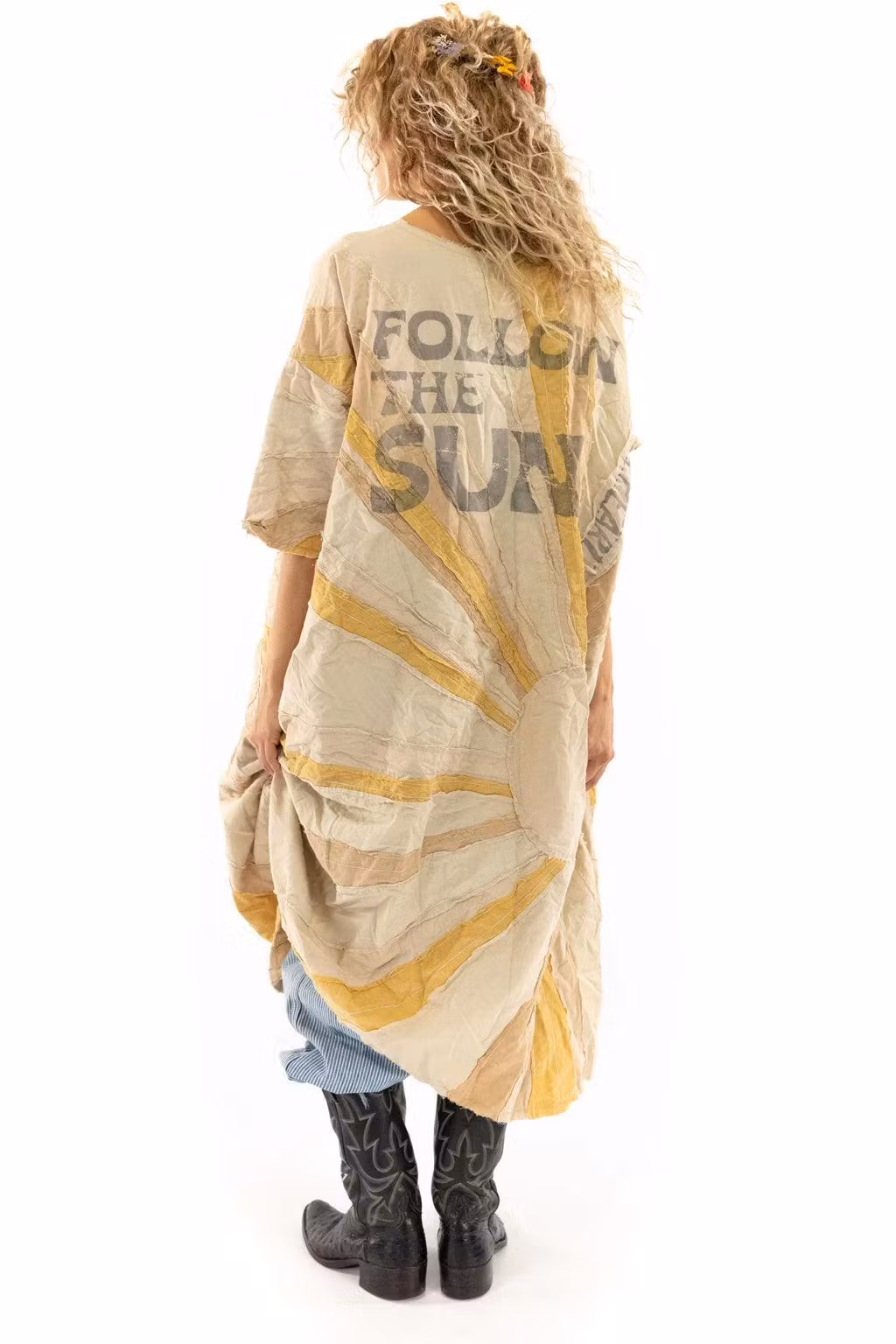 Följ Solen Artist Smock Klänning