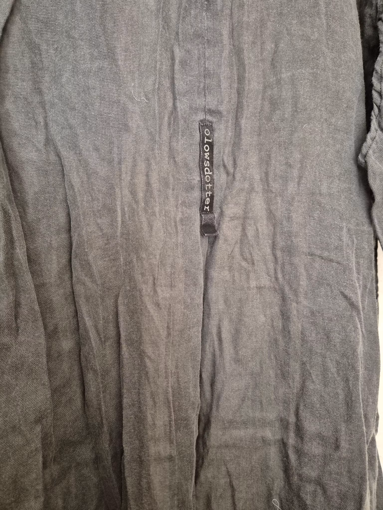 Kimono st xl grå