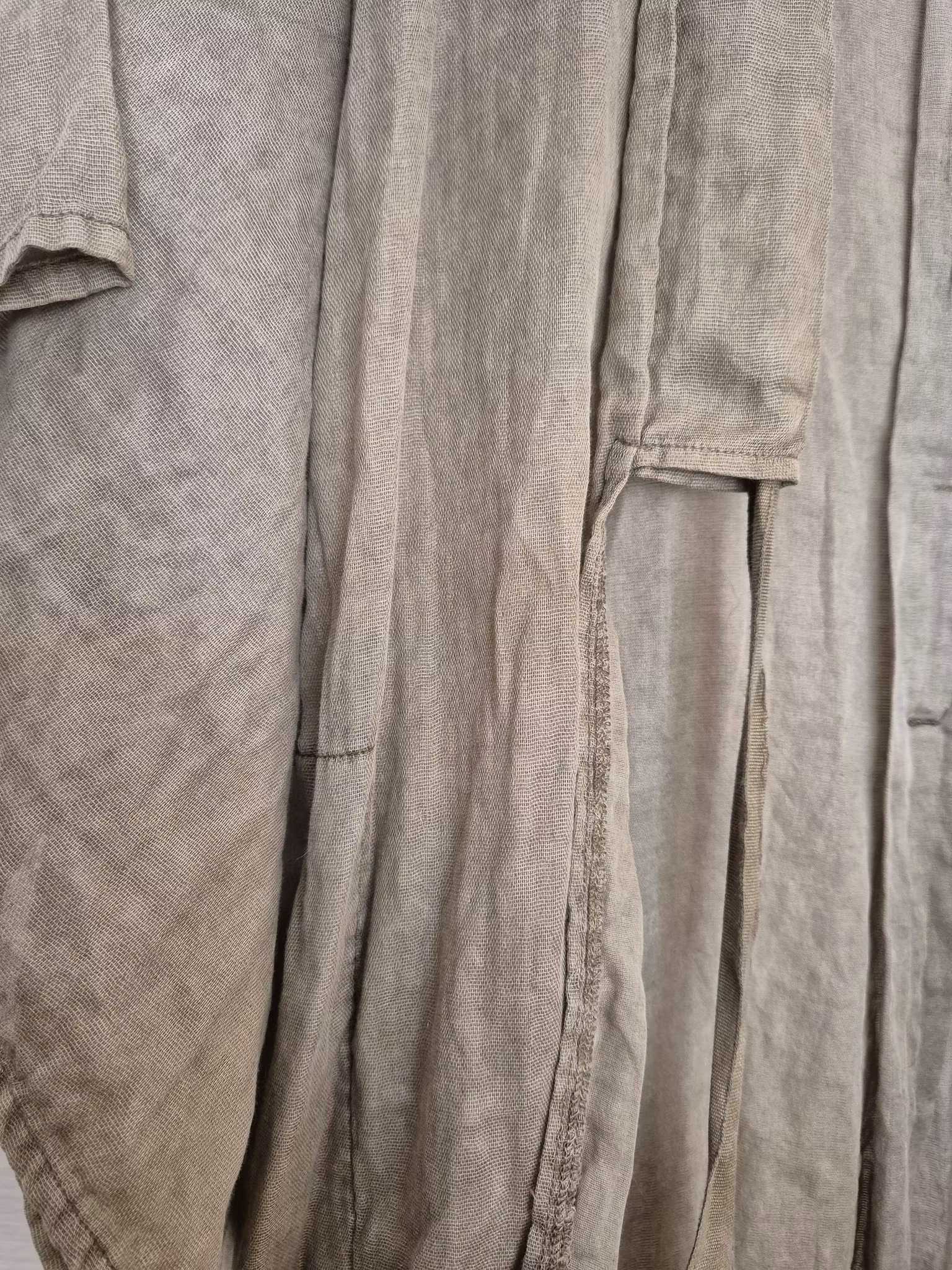 Kimono linfärg/grön st xl
