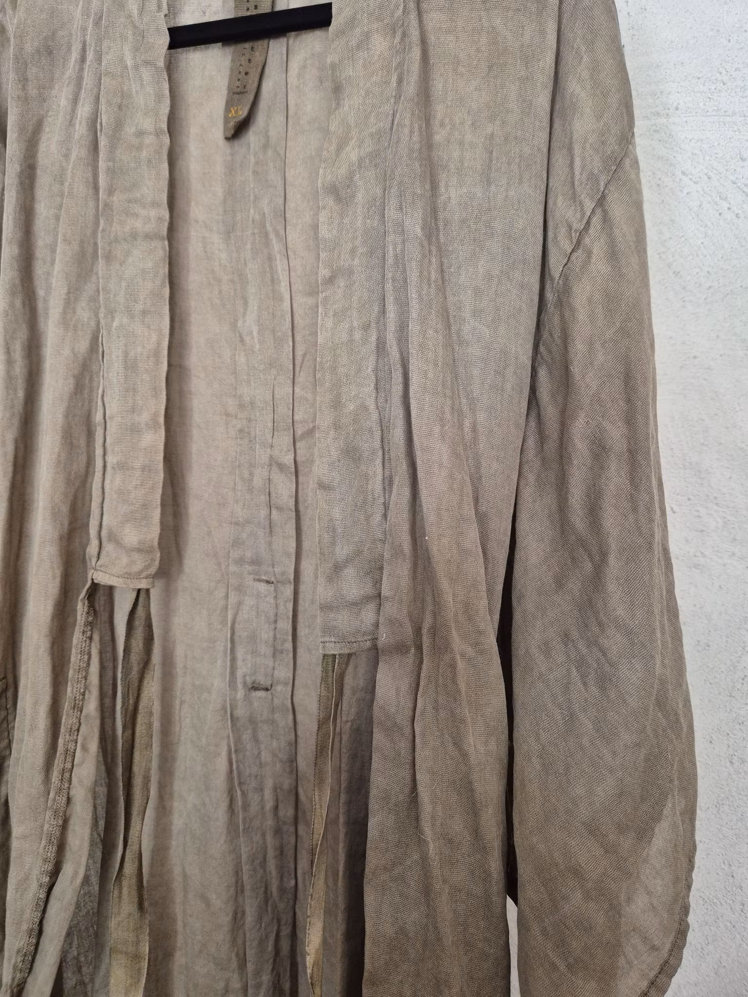 Kimono linfärg/grön st xl
