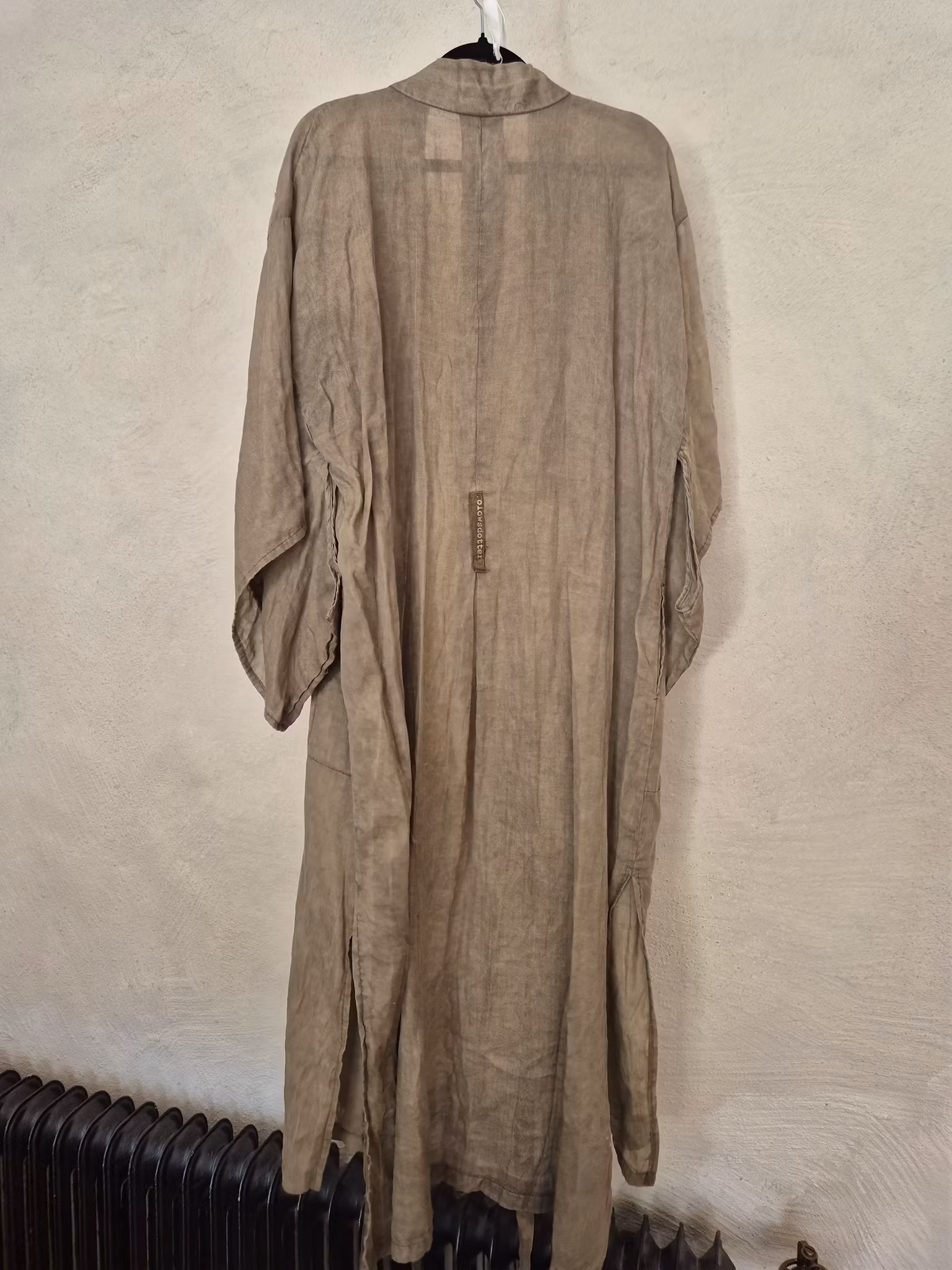 Kimono linfärg/grön st xl