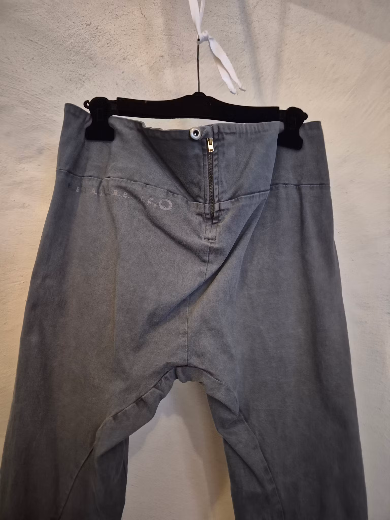 Stretchig bralla st XL grå/blå