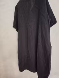 Linne tunika/klänning svart