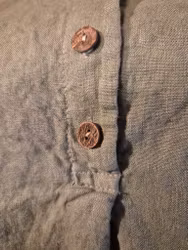 Linne skjorta oliv grön