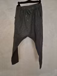 Linne bralla baggy grå