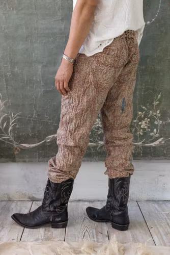 Block Print Roe Denims