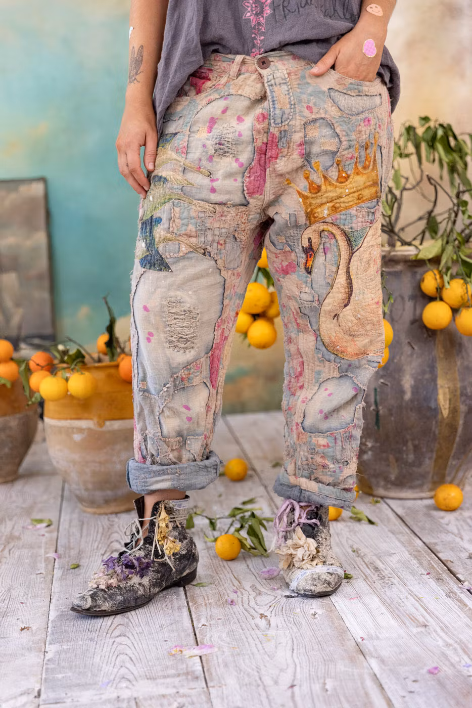 Wallpaper Miner Denims | Color: Emma