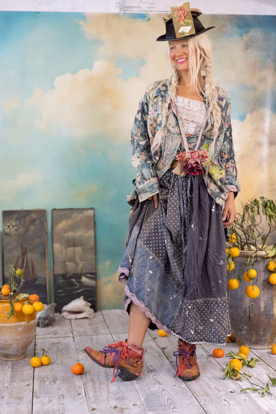 Piecewise Micahel Skirt | Color: Ozzy