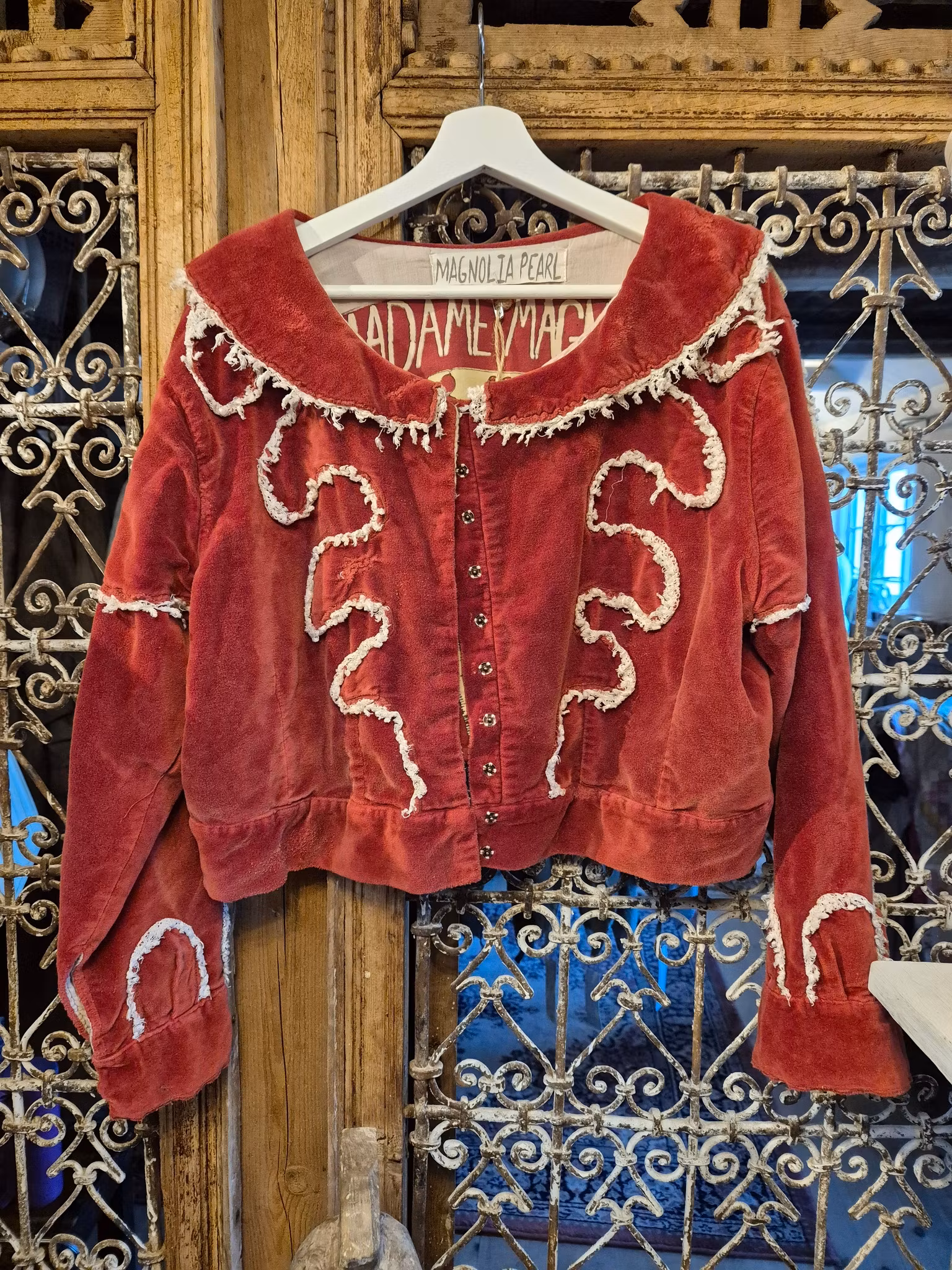 Woven cotton Emmett jacket