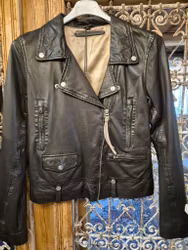 Skinn jacka st 38