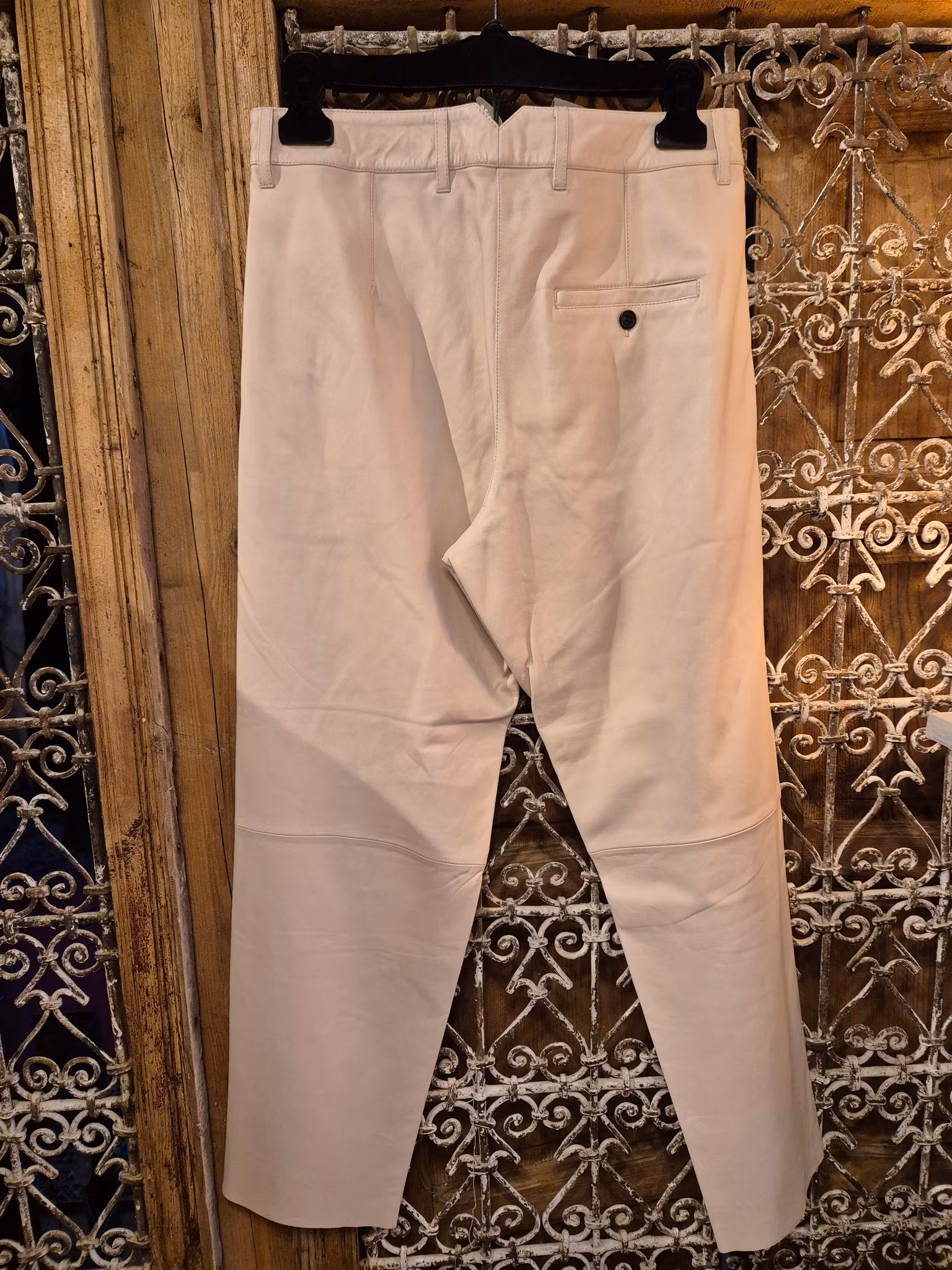 Skinn brallor rosa st 38