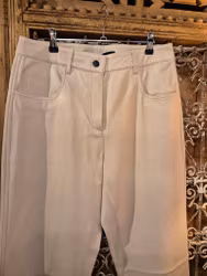 Skinn brallor ljus beiga st 38