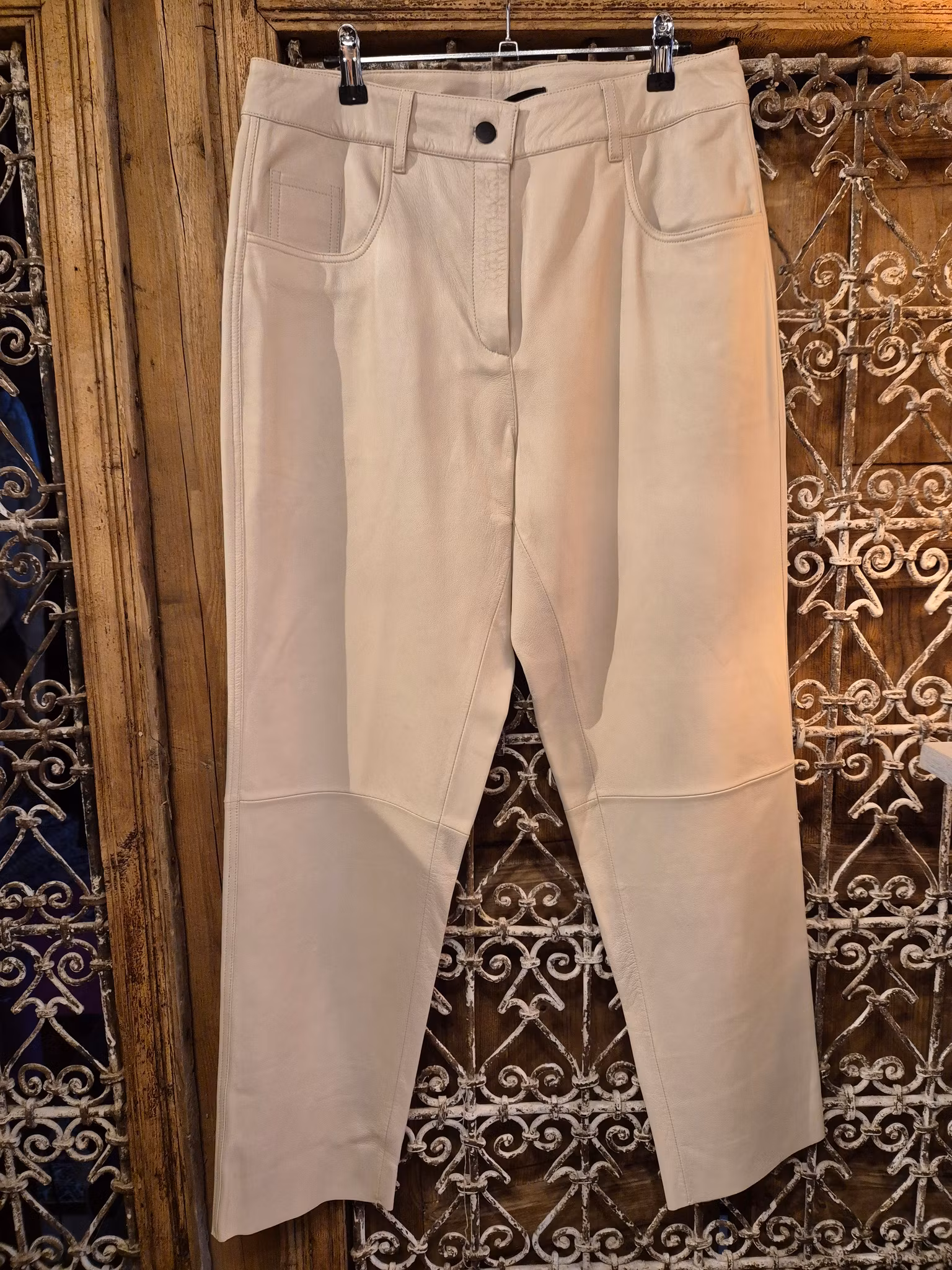 Skinn brallor lila st 38