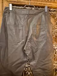 Skinn brallor brun/grå st 38