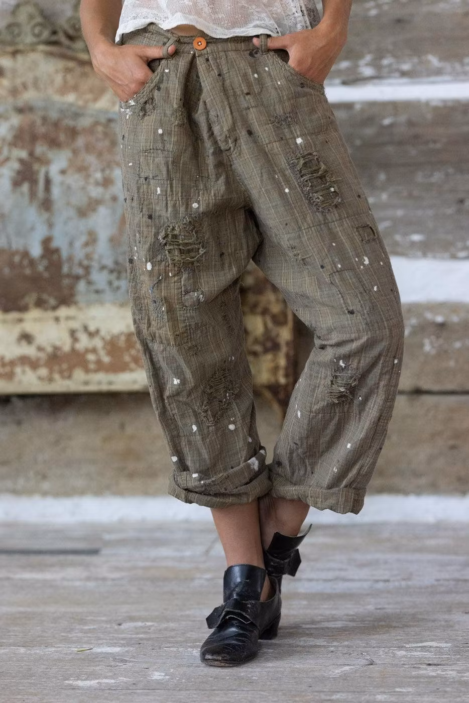 Kontrollera Försörjningsbyxor