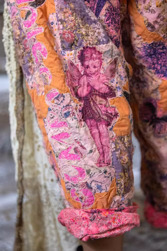 Quilt Natur Kärlek Gruvarbetare Byxor