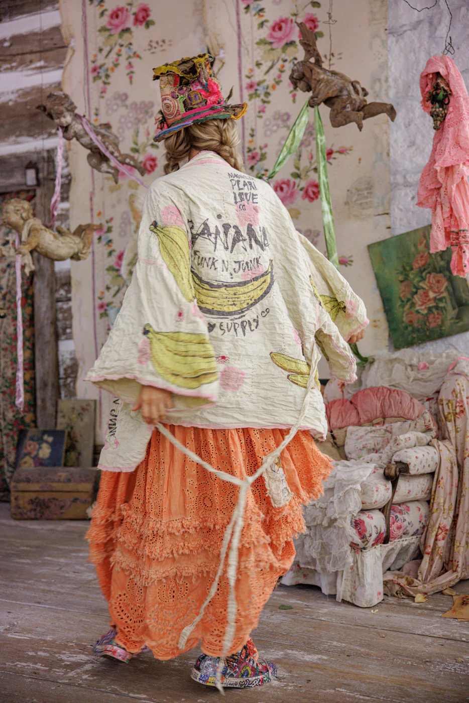 Banana Funk N Junk Kimono