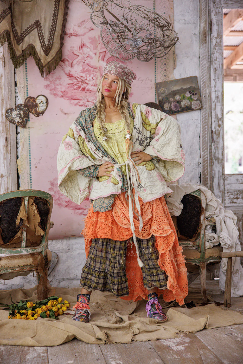 Banana Funk N Junk Kimono