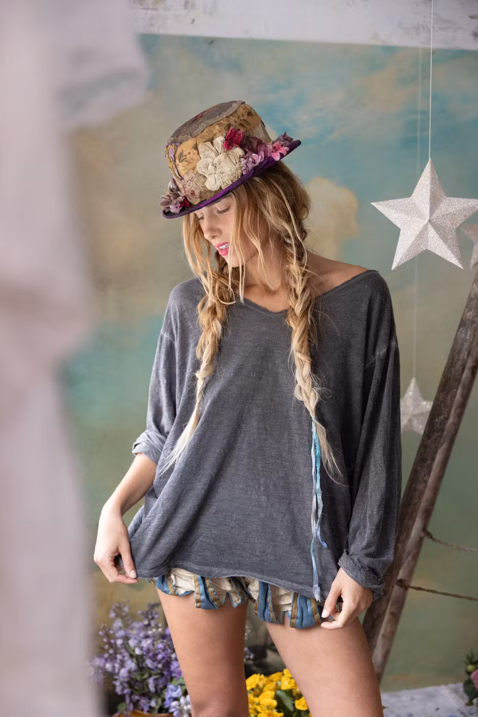 Europa Long Sleeve T | Color: Ozzy