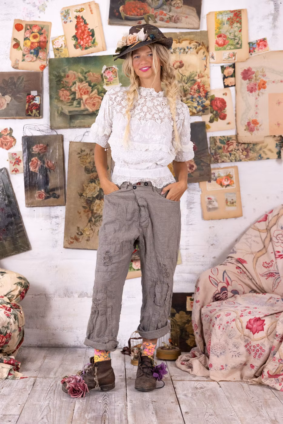 Gruvarbetarbyxor | Färg: Paradox