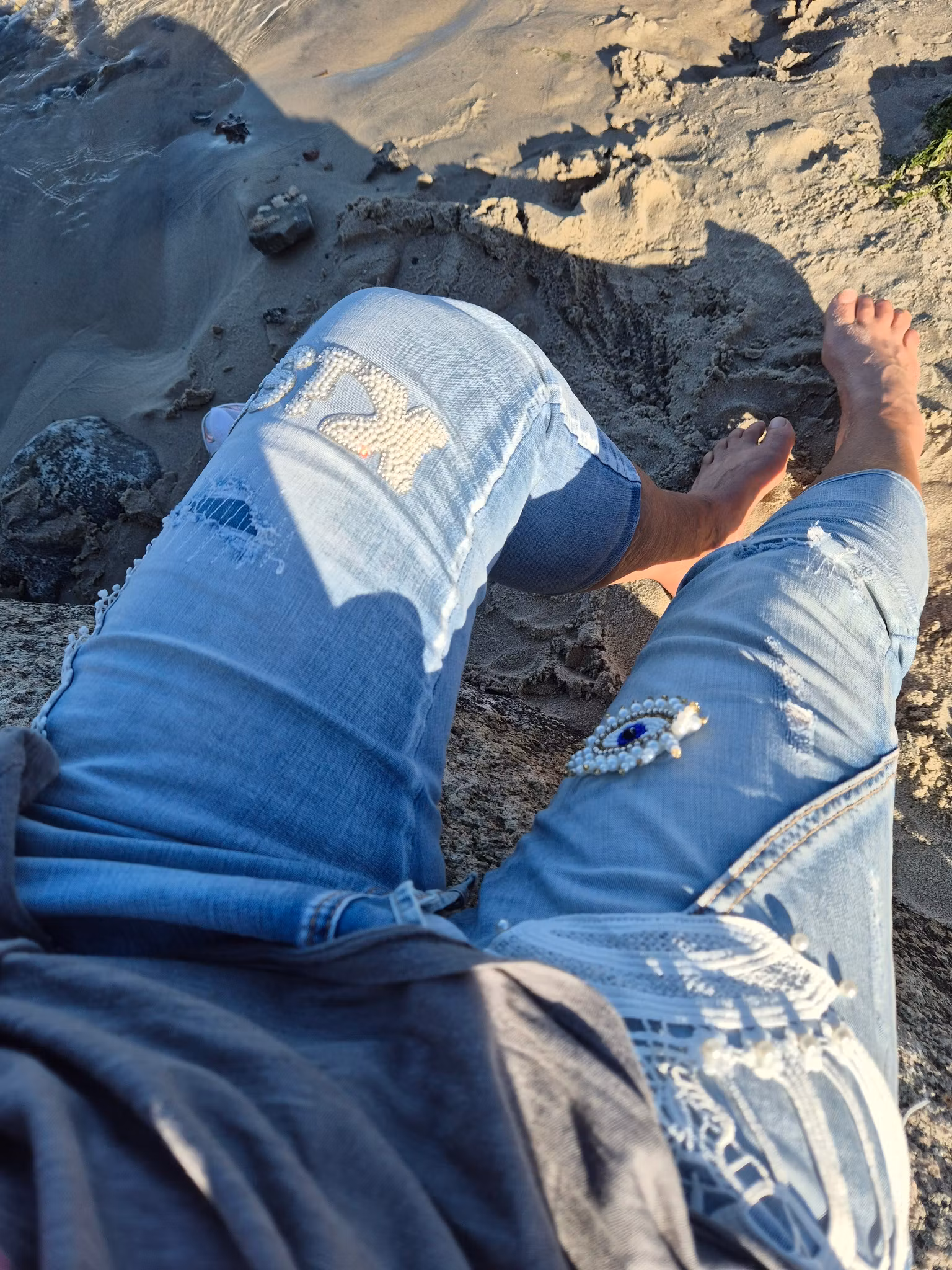 Sommar jeansen st XL