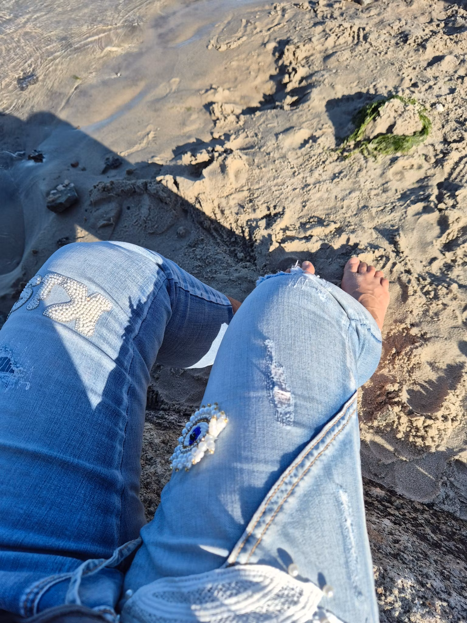 Sommar jeansen st XL