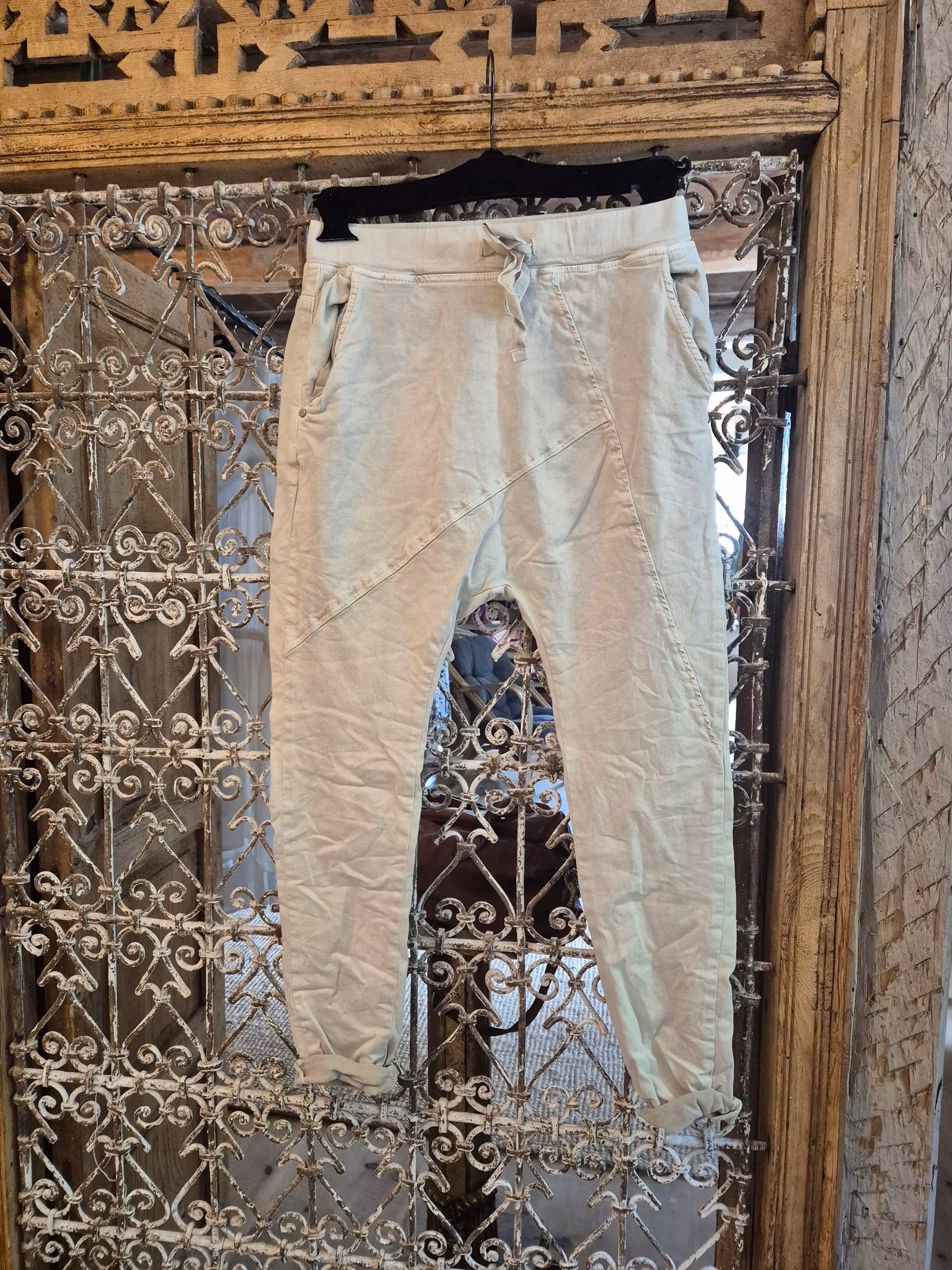 Bomulls bralla beige st S