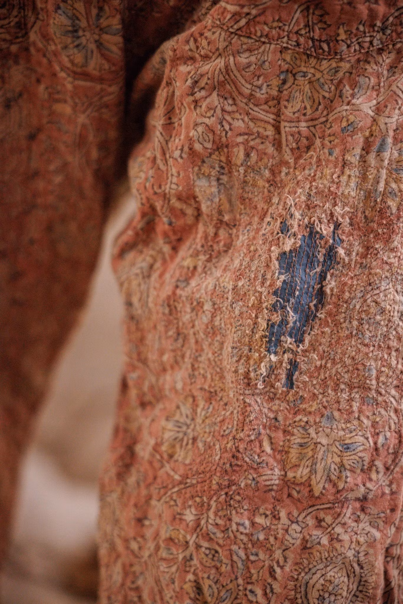 Block Print Roe Denims