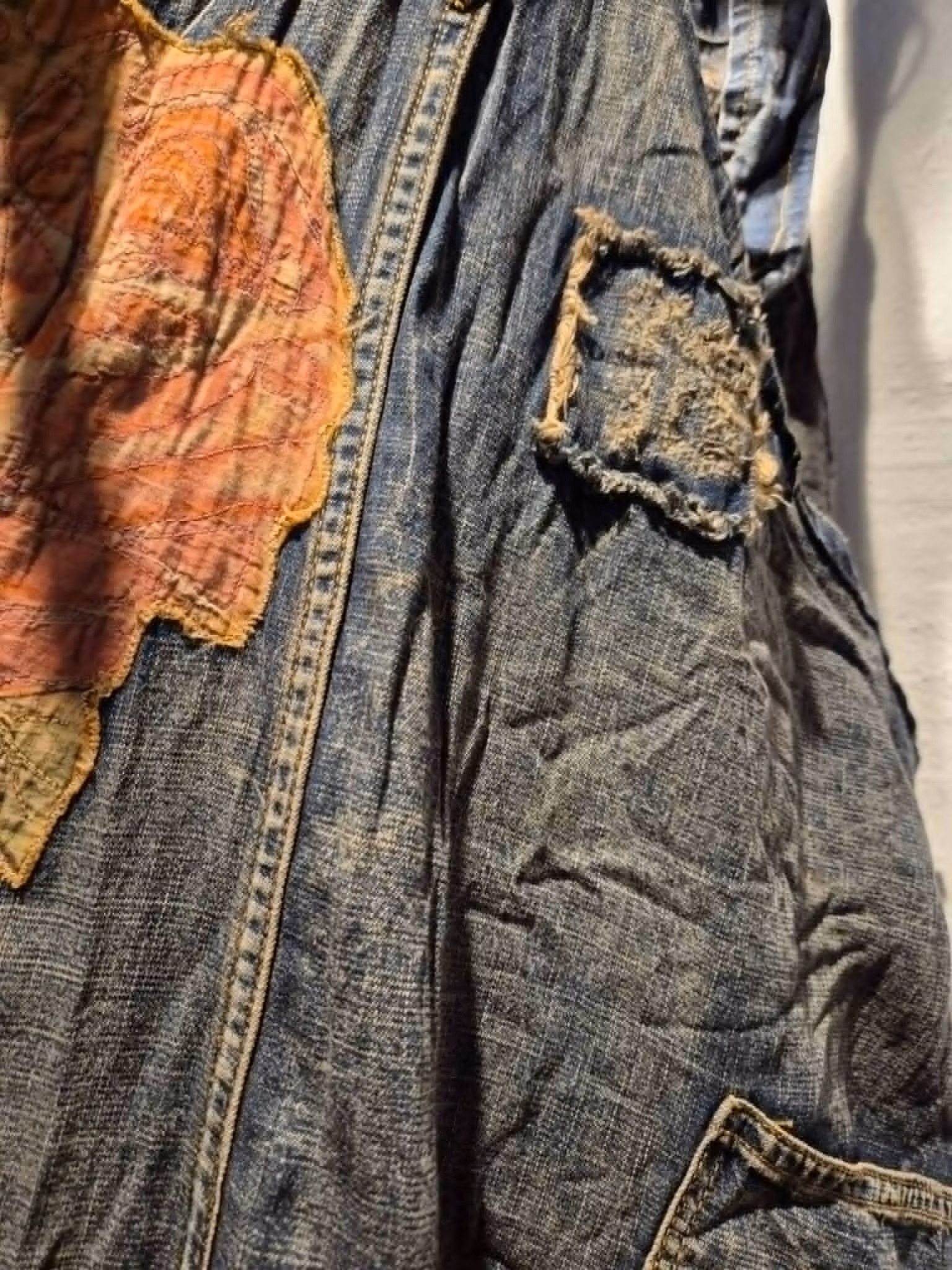 Sun Faded Trail Overalls - Love