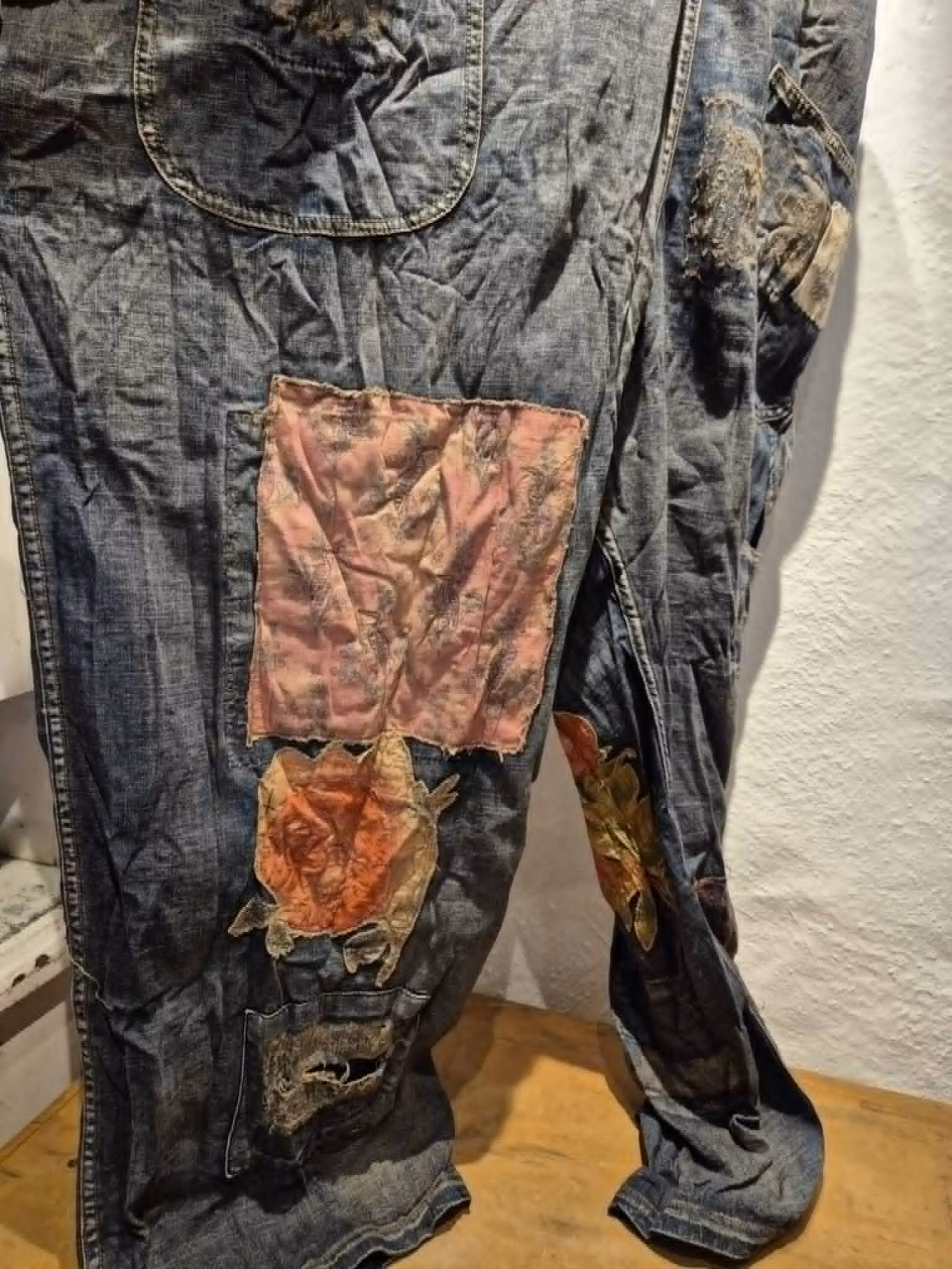 Sun Faded Trail Overalls - Love