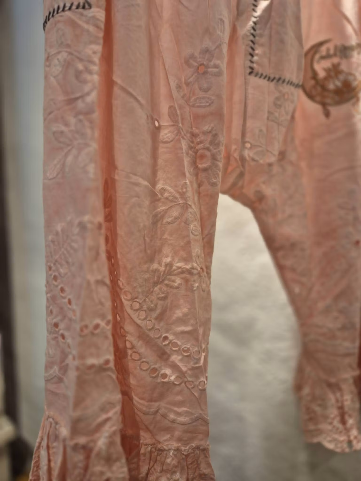 Softly Worn Eyelet Bloomers - Rose