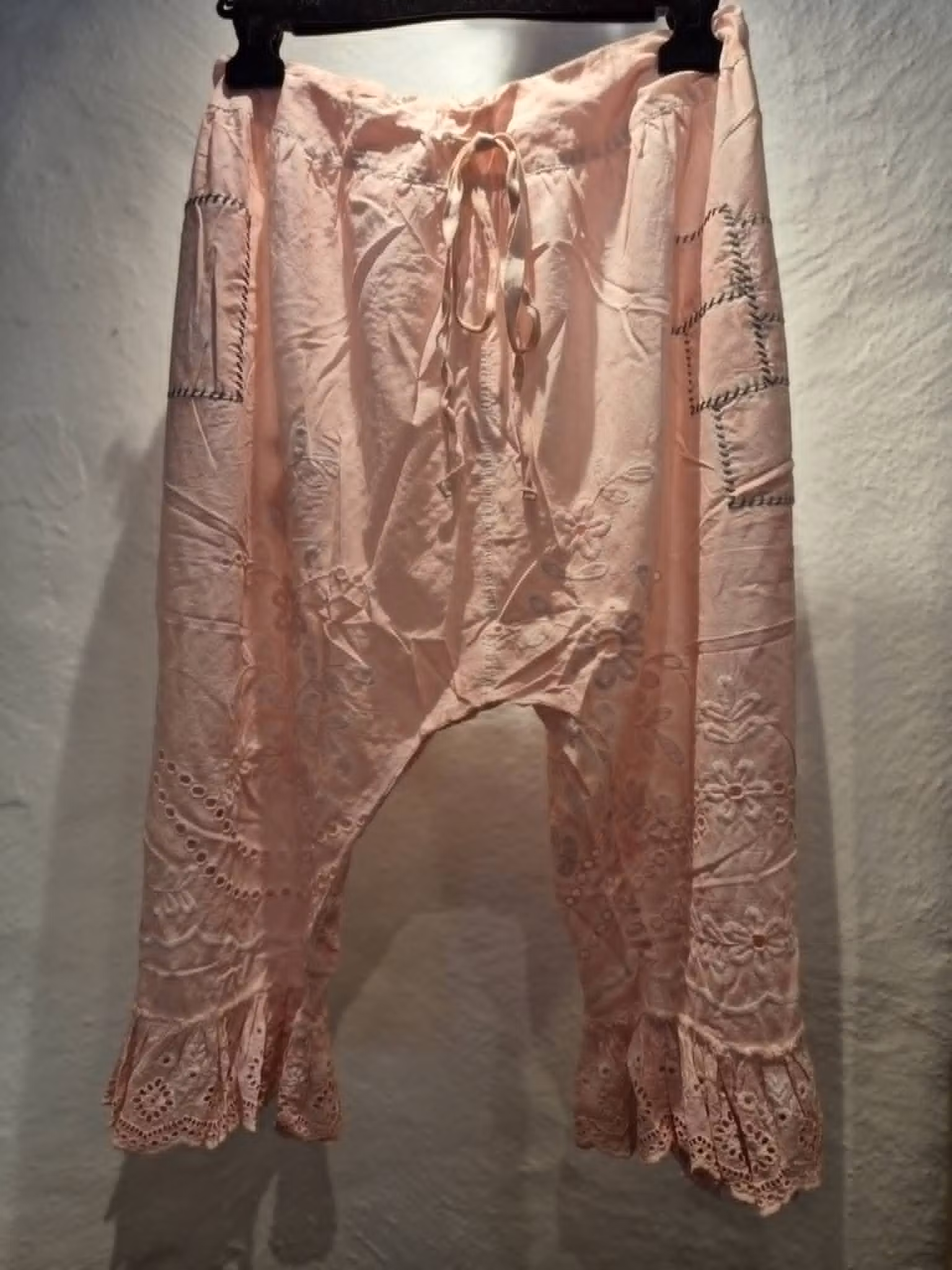 Softly Worn Eyelet Bloomers - Rose